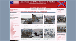 Desktop Screenshot of americancivilwarphotos.com